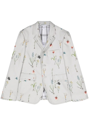 Thom Browne single-breasted blazer - Grey