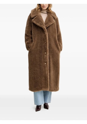 GUESS USA Eugenie single-breasted coat - Brown