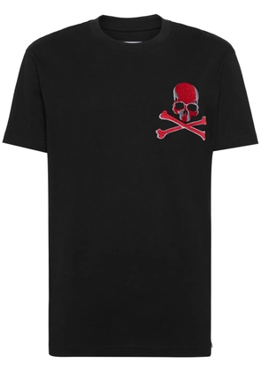 Philipp Plein skull-print cotton T-shirt - Black