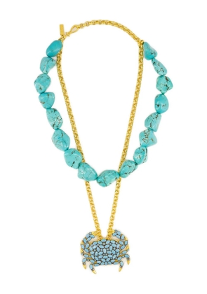 Begüm Khan Galene crab-pendant necklace - Gold