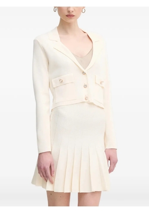 Gaudi cropped cardigan - Neutrals