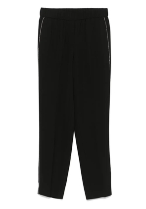 Peserico crepe trousers - Black