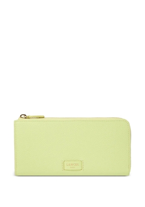 Lancel slim zipped wallet - Yellow