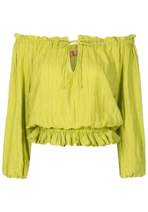 Clube Bossa Pisan off-shoulder blouse - Green