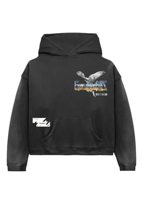 Free Refills Showcase graphic-print hoodie - Black