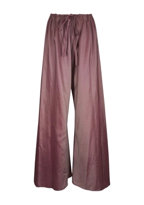 Peter Cohen silk trousers - Red