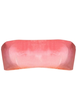 Clube Bossa Casall tie-dye bikini top - Orange