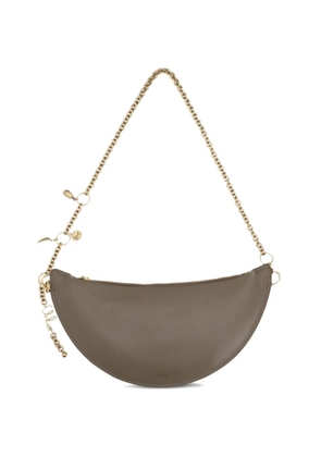 Chloé Icons chain leather shoulder bag - Grey