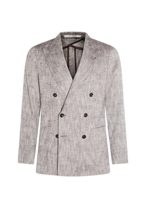 Tagliatore double-breasted blazer - Neutrals