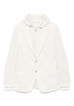 Eleventy layered blazer - Neutrals