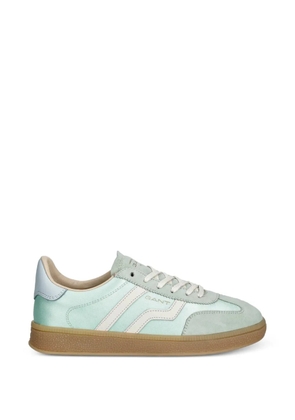 Gant stripes panelled sneakers - Green