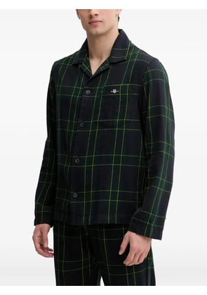Gant plaid pocket pajamas - Blue