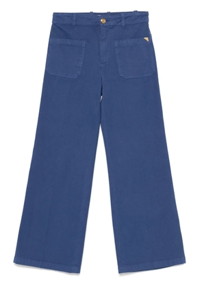 Chloé cotton cropped trousers - Blue