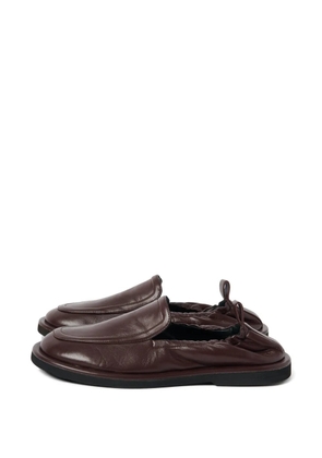 Studio Nicholson Donovan leather loafers - Brown