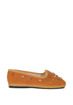 Fortela Friulan suede slippers - Orange