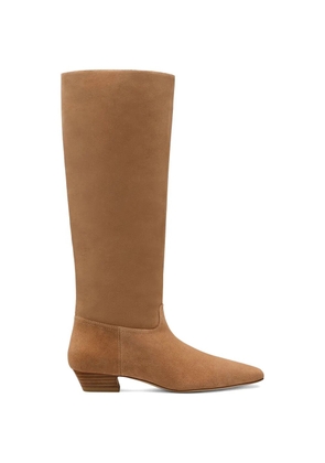 Stuart Weitzman Stassi square-toe boots - Neutrals