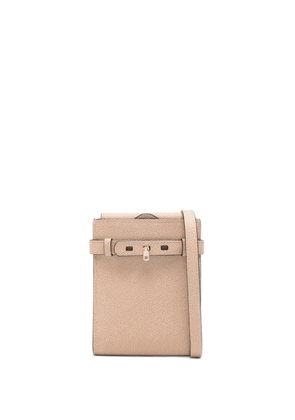 Valextra Brera buckle mini bag - Neutrals