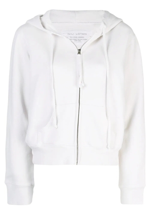 Nili Lotan drawstring hoodie - White