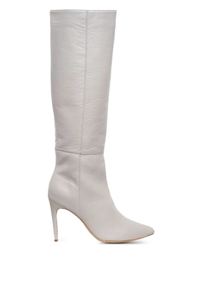 GINISSIMA 95mm Milla knee-high boots - Grey
