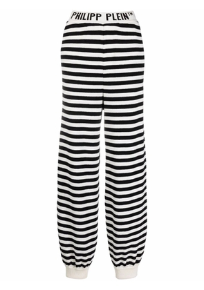 Philipp Plein striped track pants - Black