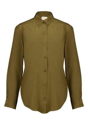 PAULA silk shirt - Green