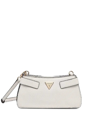 GUESS USA Serenova applique cross body bag - White