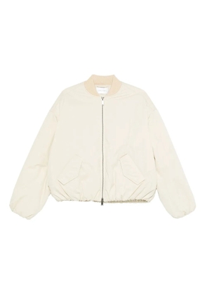 Christian Wijnants Jena elasticated-cuff bomber jacket - Neutrals