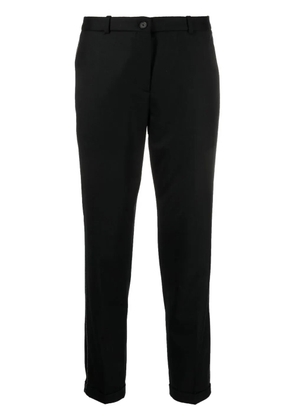 Fabiana Filippi stud-detailed straight-leg trousers - Black