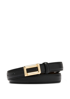 Lancel Angele buckle-fastening leather belt - Black