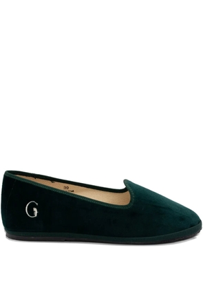 Gondolina Alberoni logo-detail slippers - Green