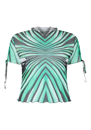 Roberto Cavalli printed top - Blue