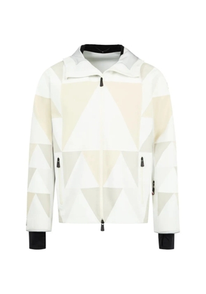 Moncler Grenoble Valserine geometric valsérine jacket - White