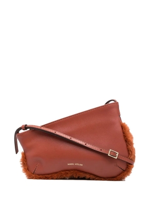 Manu Atelier Curve zipped tote - Red