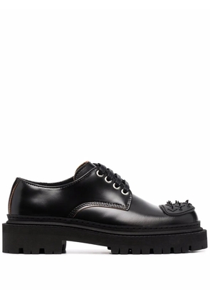 CamperLab eki spike-studded leather shoes - Black