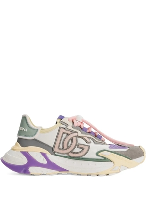 Dolce & Gabbana logo-patch chunky sneakers - White