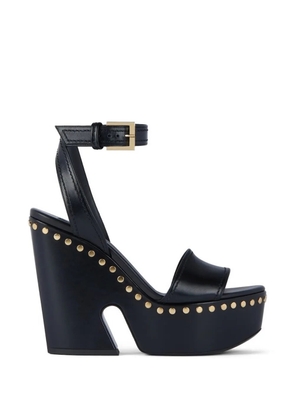 Givenchy Clog studded wedge sandals - Black