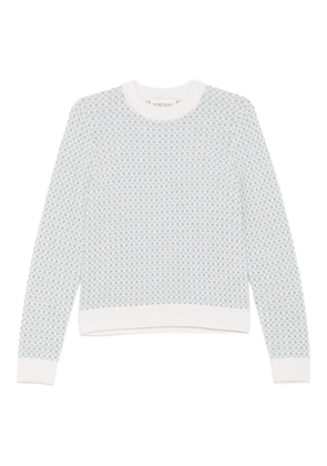 BOMPARD patterned crew-neck sweater - Neutrals
