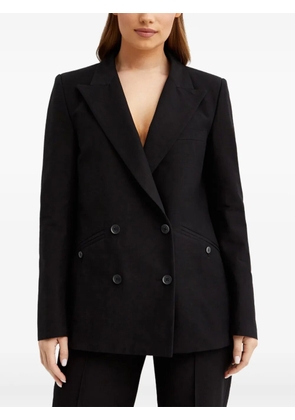 Fay double-breasted blazer - Black