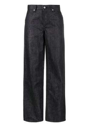 Jil Sander + high-waisted straight-leg jeans - Blue