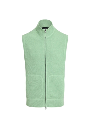 RLX Ralph Lauren mock-neck full-zip gilet - Green