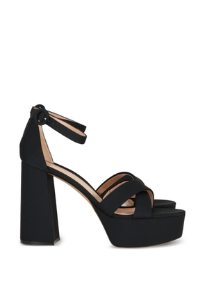 Gianvito Rossi ankle-strap platform sandals - Black