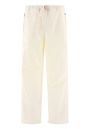 Jil Sander belted straight-leg trousers - White