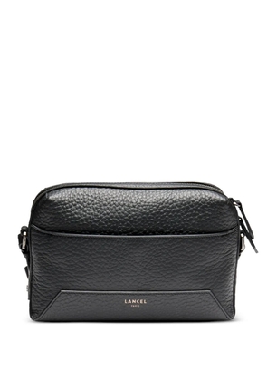 Lancel Milo grained-leather bag - Black