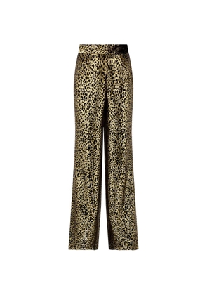 Libertine Vreeland animal-print trousers - Yellow