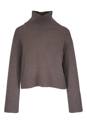 Lisa Yang Fleur roll-neck sweater - Brown