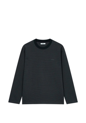 TOMBOY striped long-sleeves top - Grey