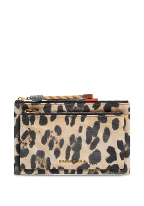 Bimba y Lola leopard-print wallet - Neutrals