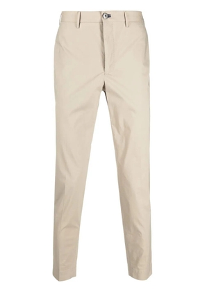 Incotex slim-cut trousers - Neutrals