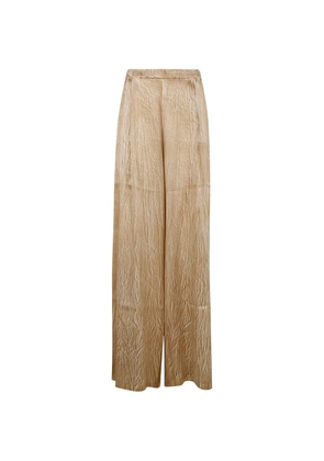 Avant Toi crinkled trousers - Neutrals