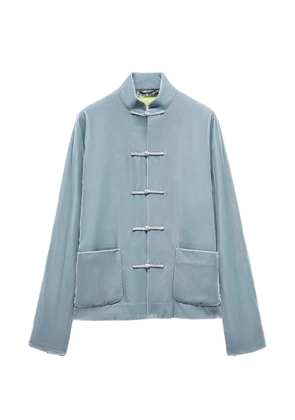 Shanghai Tang Tang denim pocket jacket - Blue